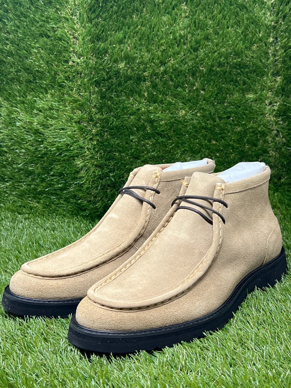 NWB Men's 9.5 Donald Pliner Seya Wallabee Lace-Up Ankle Boots